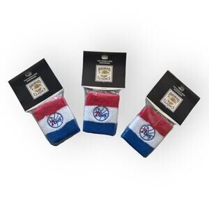 Philadelphia 76ers NBA Hardwood Classic Basketball Wristbands 3 Pack !!!